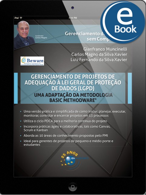 eBook: Gerenciamento de Projetos de Adequação à Lei Geral de Proteção de Dados (LGPD)