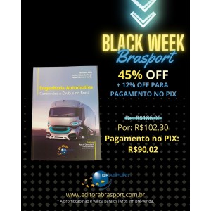 [BLACK WEEK BRASPORT] O livro Engenharia Automotiva está com desconto de 45%.