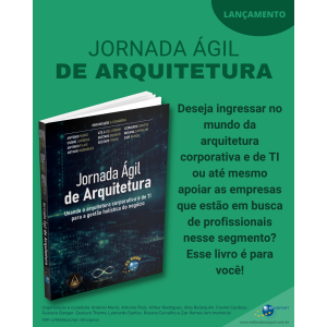 Lançamento do livro Jornada Ágil de Arquitetura, Editora Brasport