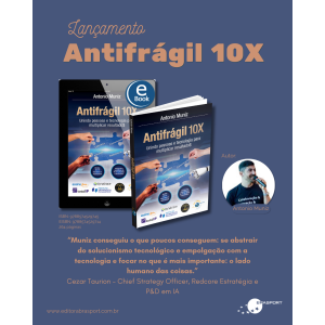 [Lançamento] do Livro Antifrágil 10X