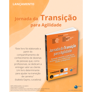 Lançamento do livro Jornada da Transição para Agilidade