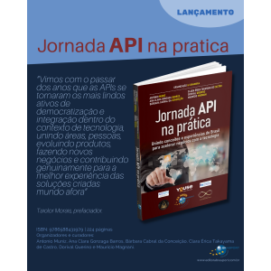 Lançamento do livro Jornada API na prática
