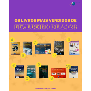 Os livros Mais Vendidos do mês de fevereiro de 2023