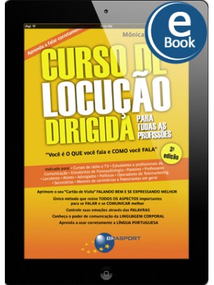 eBook: Curso de Locução Dirigida para Todas as Profissões