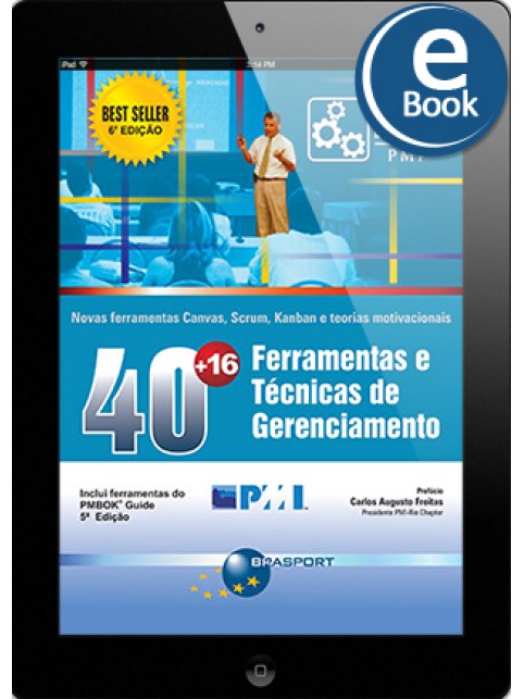 eBook: 40 + 16 Ferramentas e Técnicas de Gerenciamento