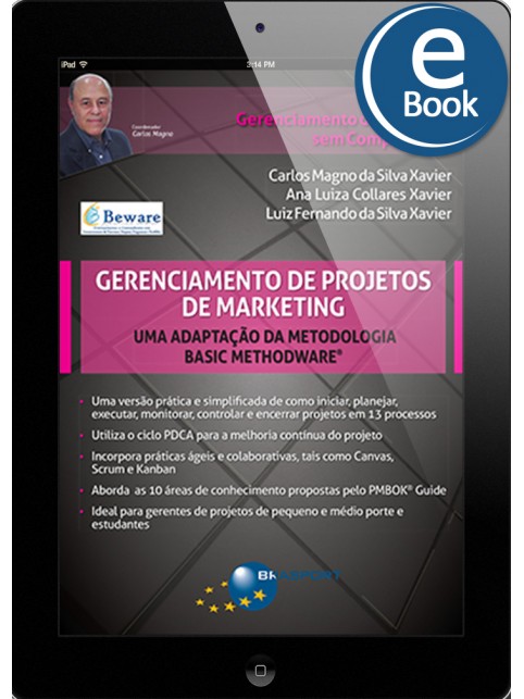 eBook: Gerenciamento de Projetos de Marketing: uma adaptação da metodologia Basic Methodware